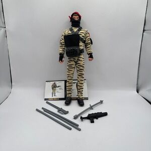 GI Joe Power Team Elite‎ Para Ninja Action Figure Kids 12" Tiger Stripe Camo Toy